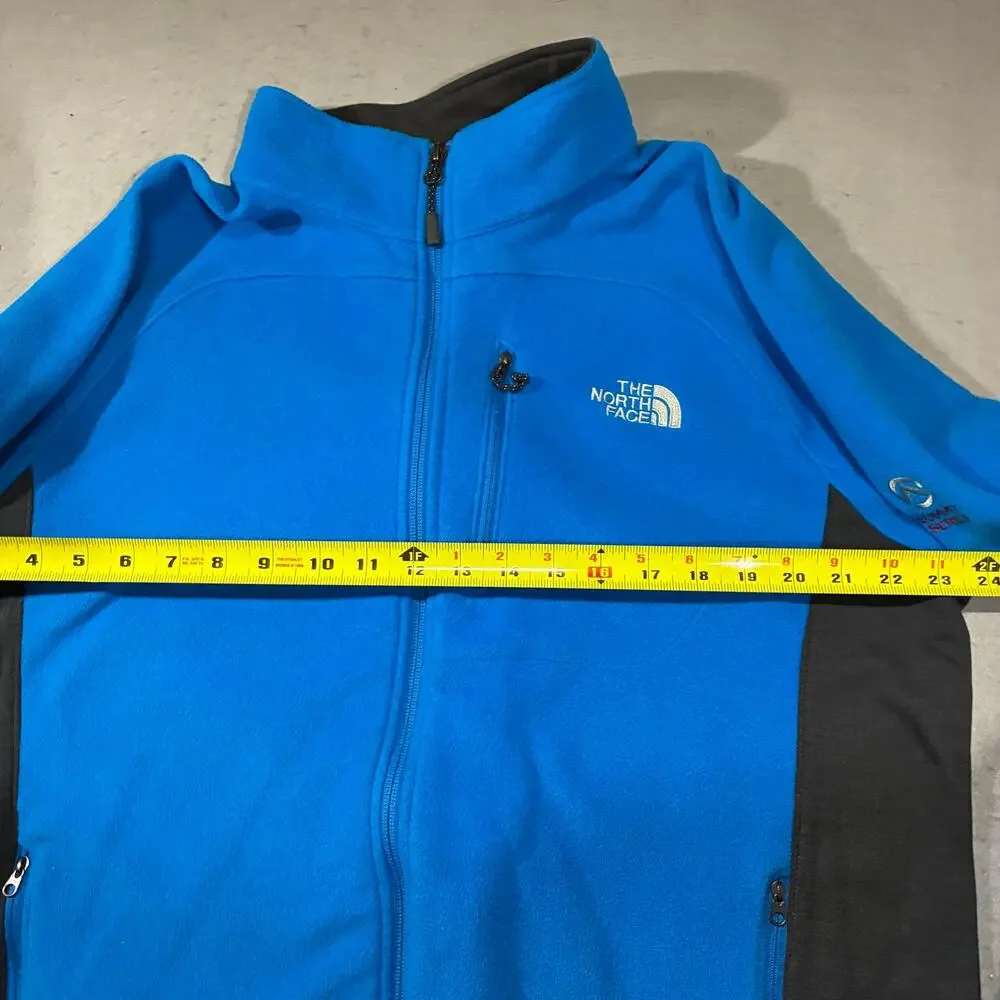 The North Face Summit Series Fleece Jacket Mens XL Blue Vented Performance